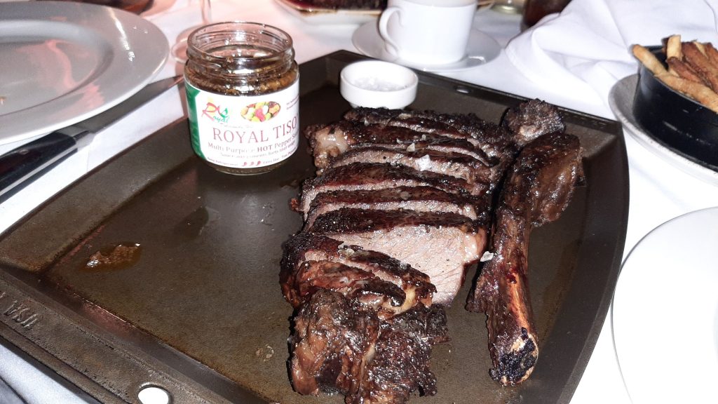 Grilled beef