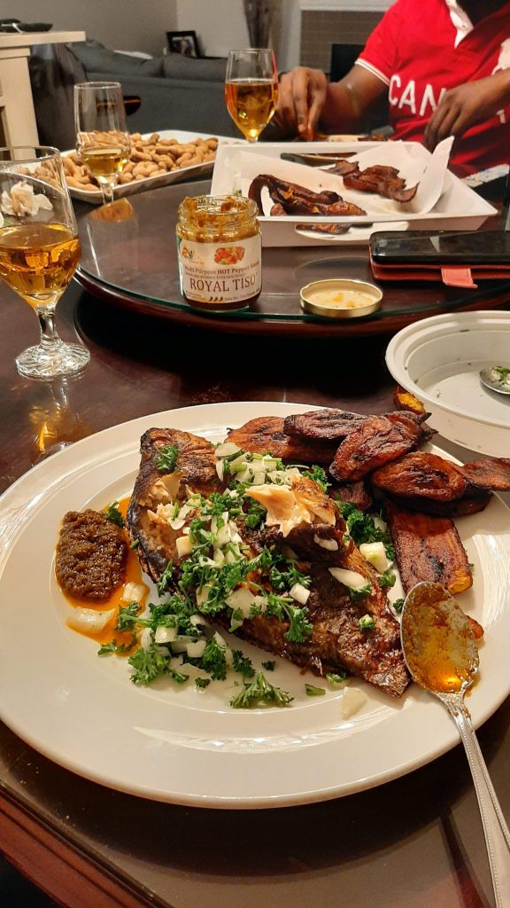 Grilled tilapia